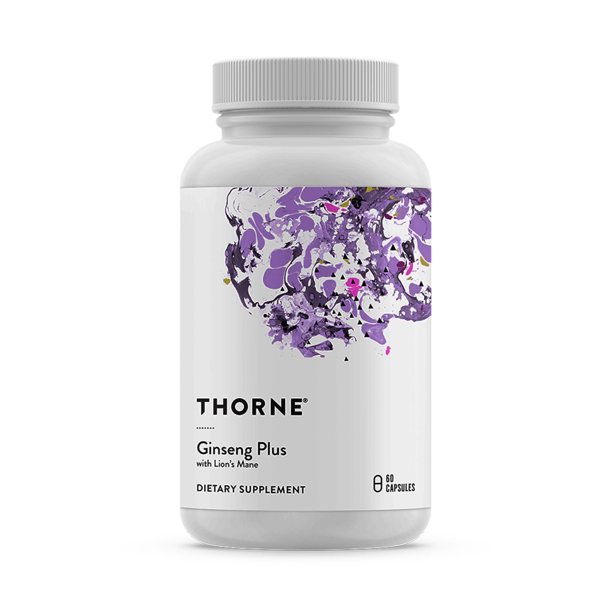 Thorne® Ginseng Plus with Lion's Mane Dietary Supplement
