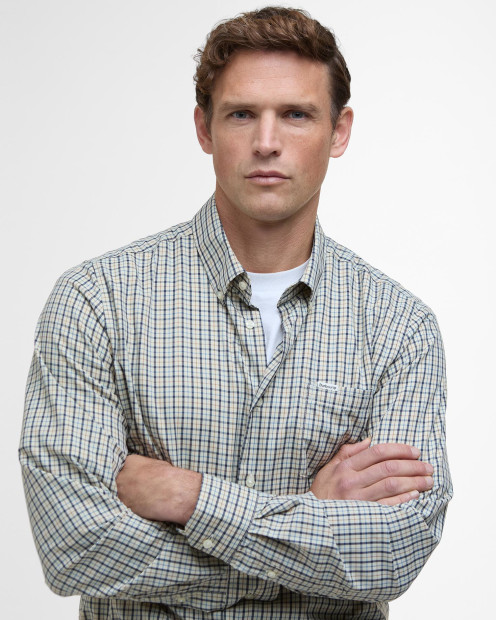 Teesdale Performance Long-Sleeved Shirt Stone
