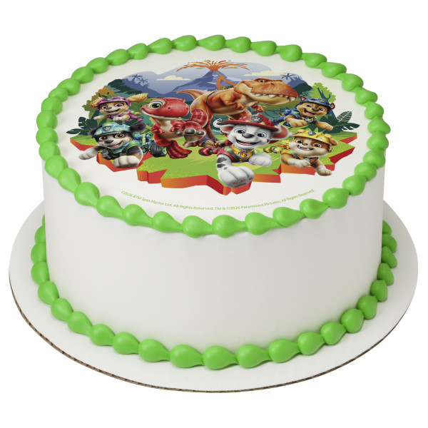 PAW Patrol DINO Stomp Around! PhotoCake® Edible Image®