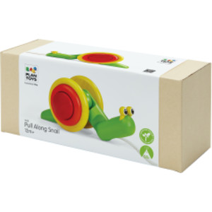 Wooden Pull Along Toy Snail