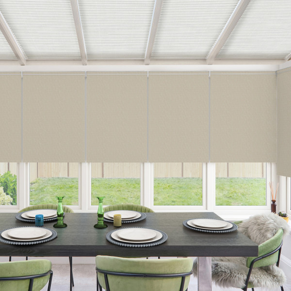 Rocca Blackout Gold Roller Blind