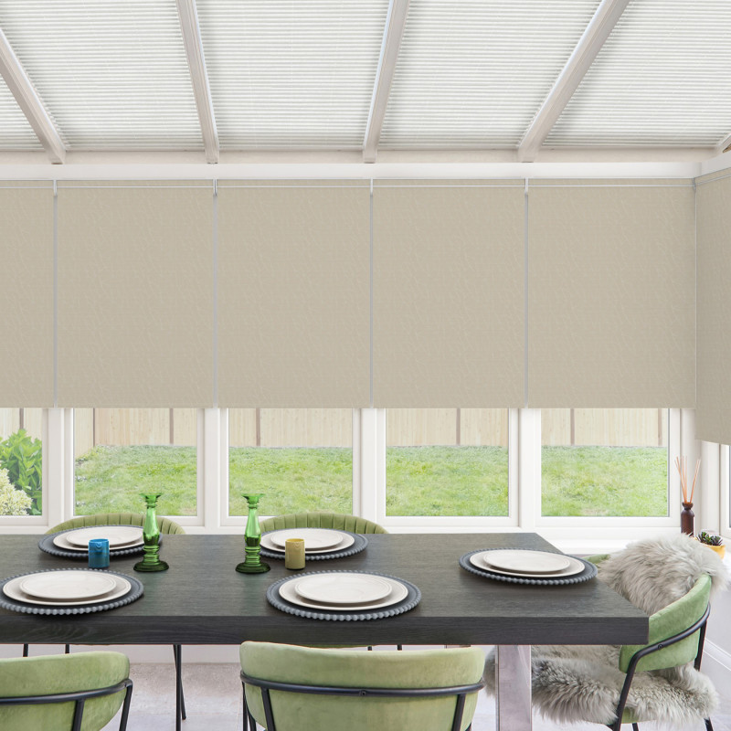 Rocca Blackout Gold Roller Blind