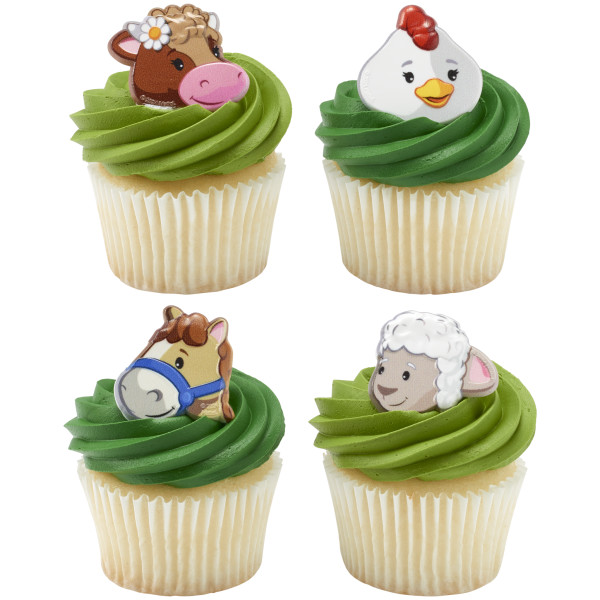 Fisher-Price™ Little People™ Farm Animal Friends Cupcake Rings
