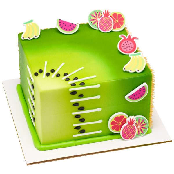 Vibrant Fruit Sweet Décor® Printed Edible Decorations
