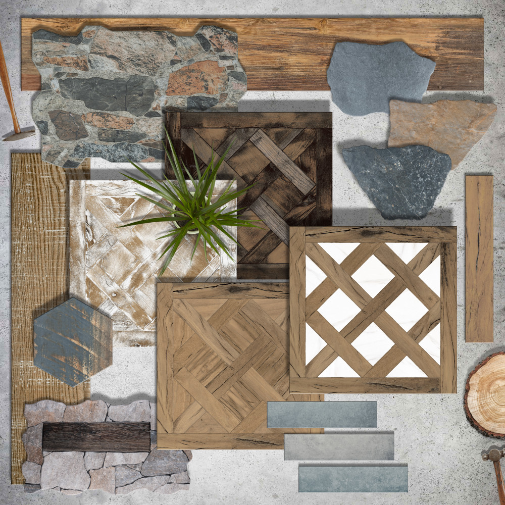 Kings Wild 7-5/8 in. x 47-5/8 in. Porcelain Floor and Wall Tile