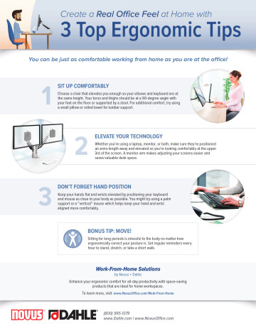 Top 3 Ergonomic Tips <br> Resource Flyer