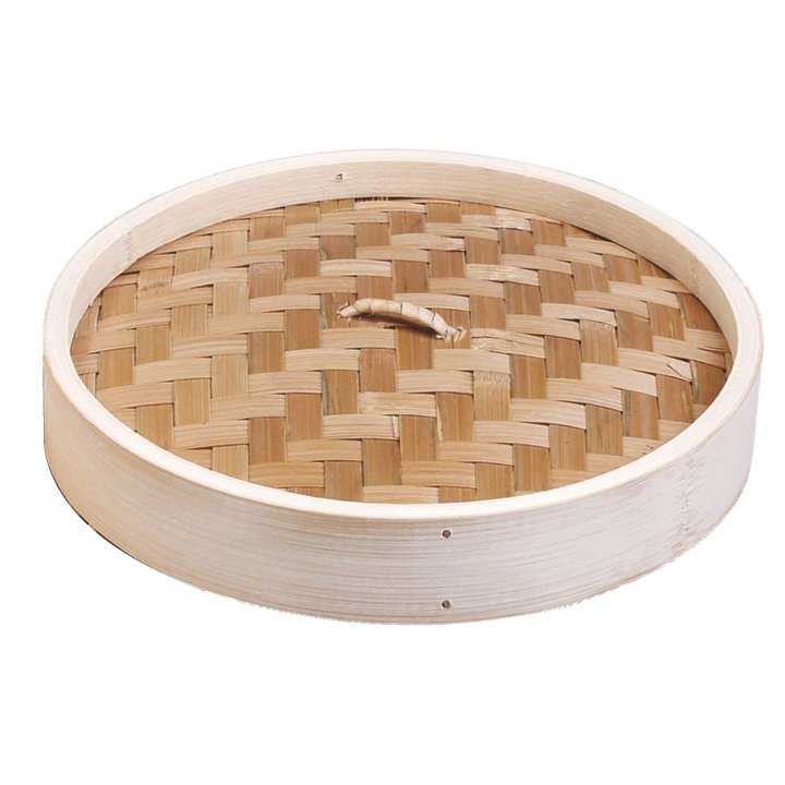Round steamer lid 10 cm bamboo