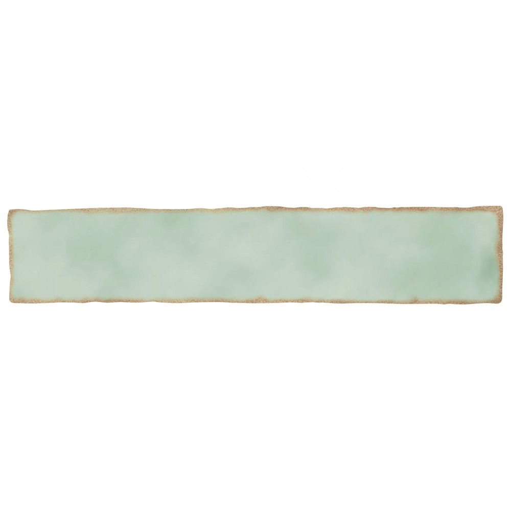 Hudson Studio Soho Brick Mint 1-7/8 in. x 9-3/4 in. Ceramic Wall Tile