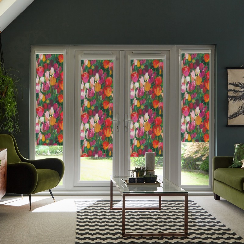 Marlo Blackout Fuschia Roller Blind