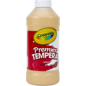 Premier Tempera Paint, 16 oz, Gold