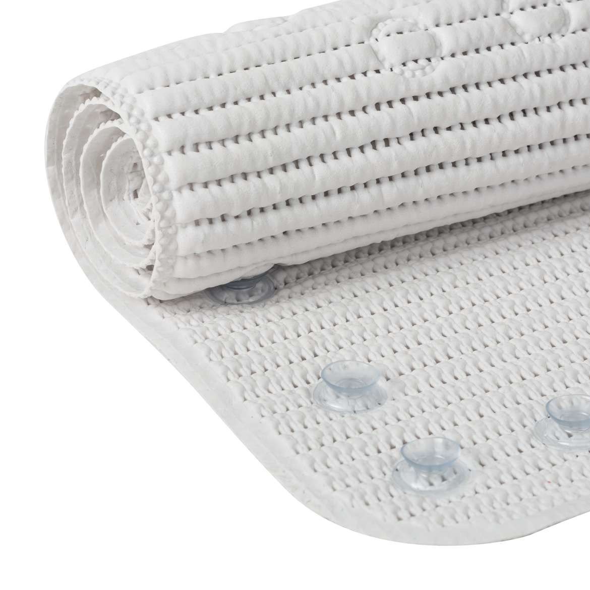 Cushioned Bath Mat White Duck Brand