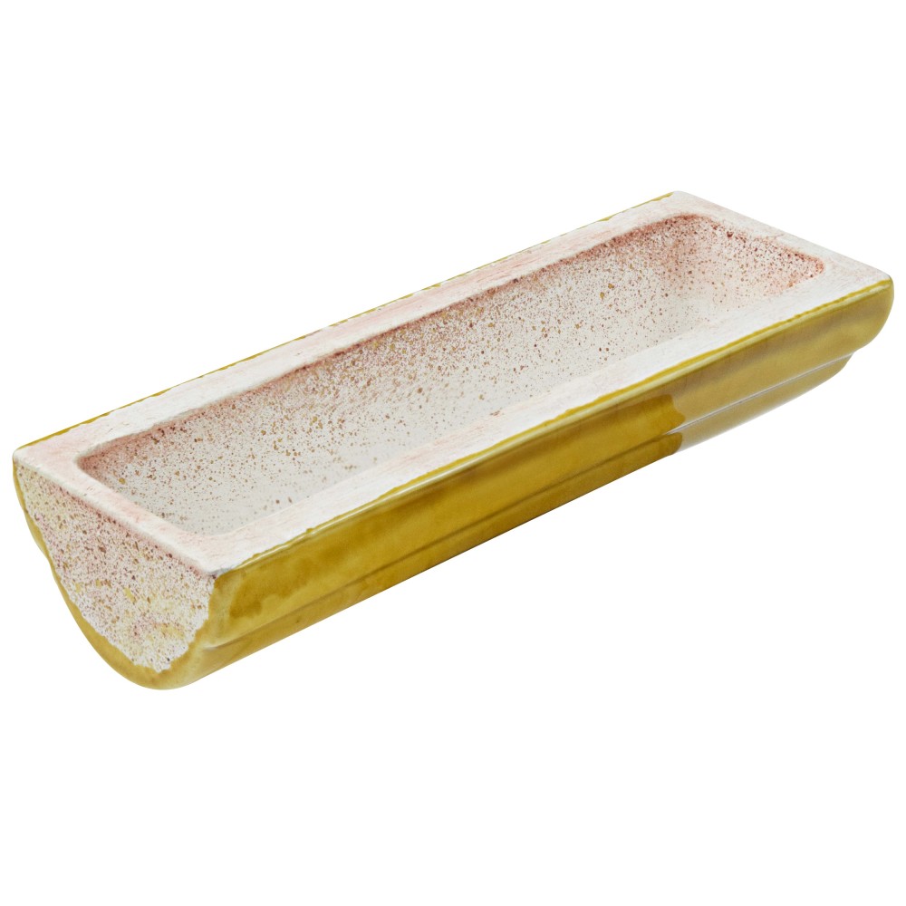 Novecento Bordura Camel 1-5/8 in. x 5-1/8 in. Ceramic Wall Trim