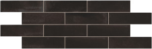 Frankfurt Black 2×8 Field Tile Glossy