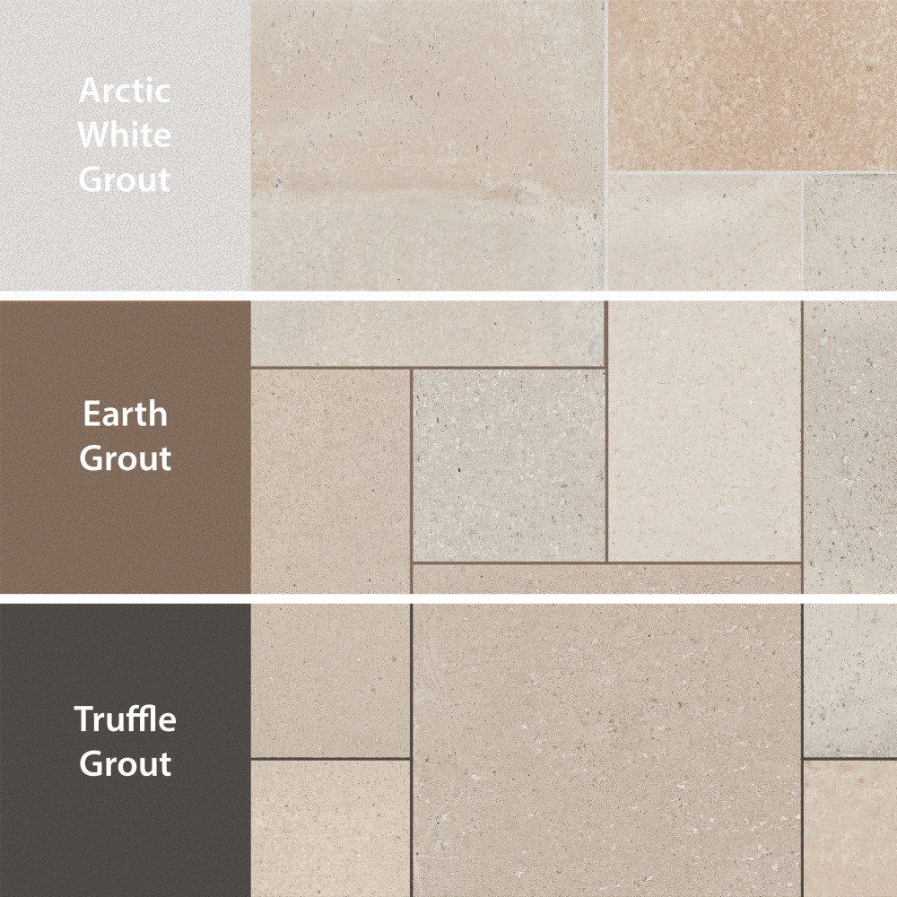 Adagio Bone Modular 25-5/8 in. x 51-1/8 in. Porcelain Floor and Wall Tile