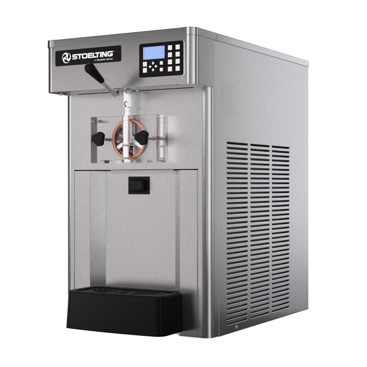 6 ½-gallon 220- to 240-volt 13-amp air-cooled 1-phase gravity-fed single-flavor soft serve countertop machine