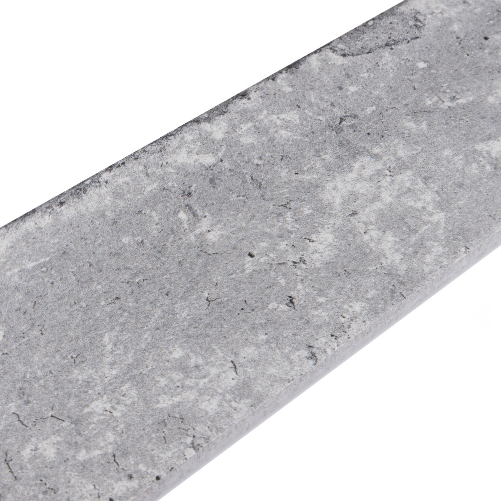 Brickyard White 3 in. x 11-3/4 in. Porcelain Floor and Wall Tile