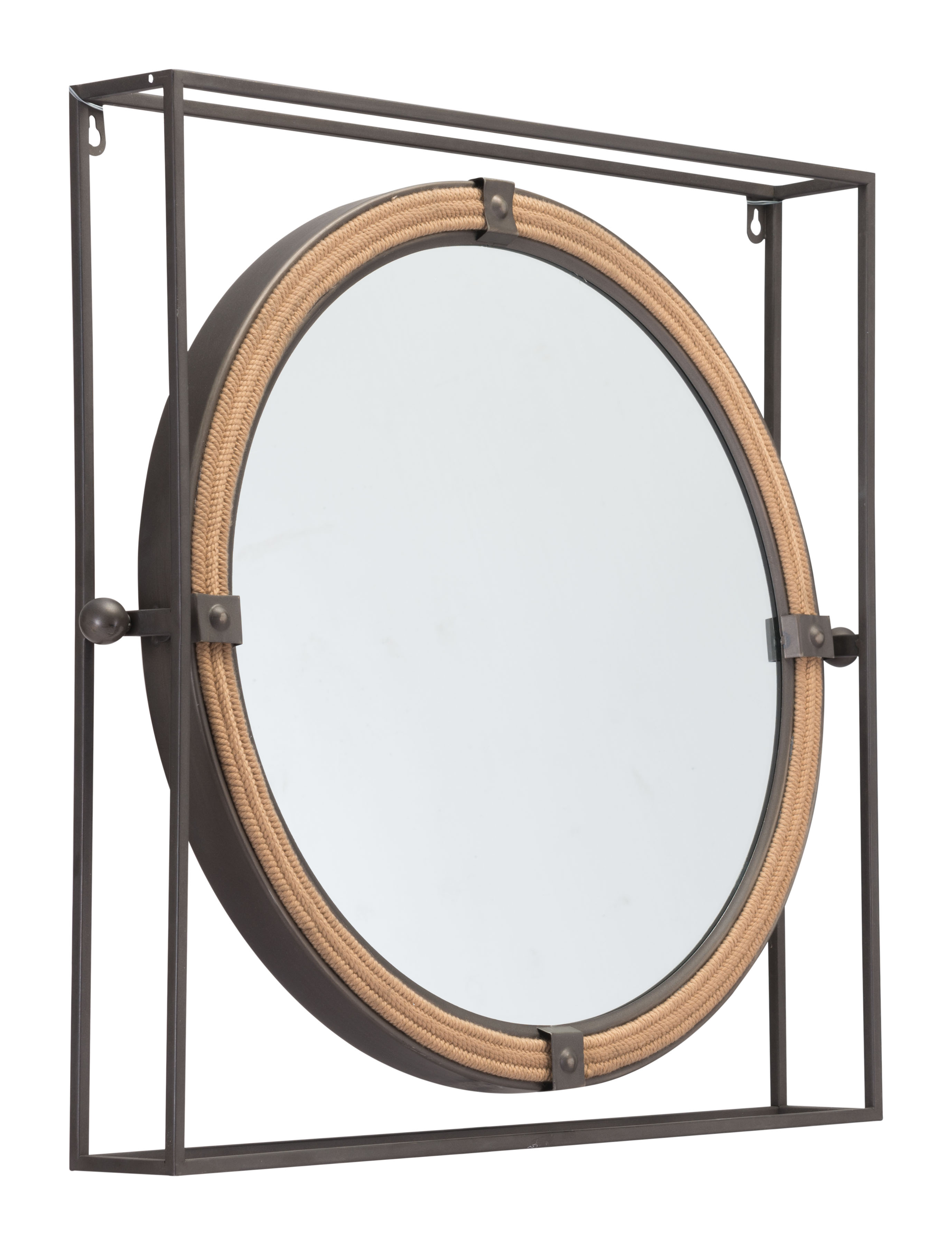 Capell Mirror Antique Gray product image