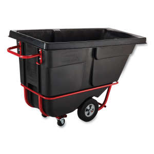 Rubbermaid Commercial, BRUTE Standard Duty, Tilt Truck, 13.5 cu ft, Black