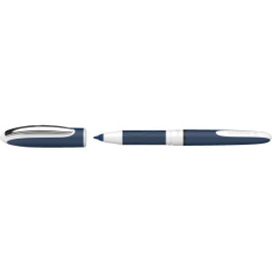 One Change Rollerball Pen, Refillable, 0.6 mm, Black Ink, Single Pen