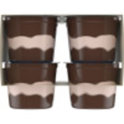 Jell-O Chocolate Vanilla Swirls Sugar Free Pudding Snacks Value Pack, 8 ct Cups