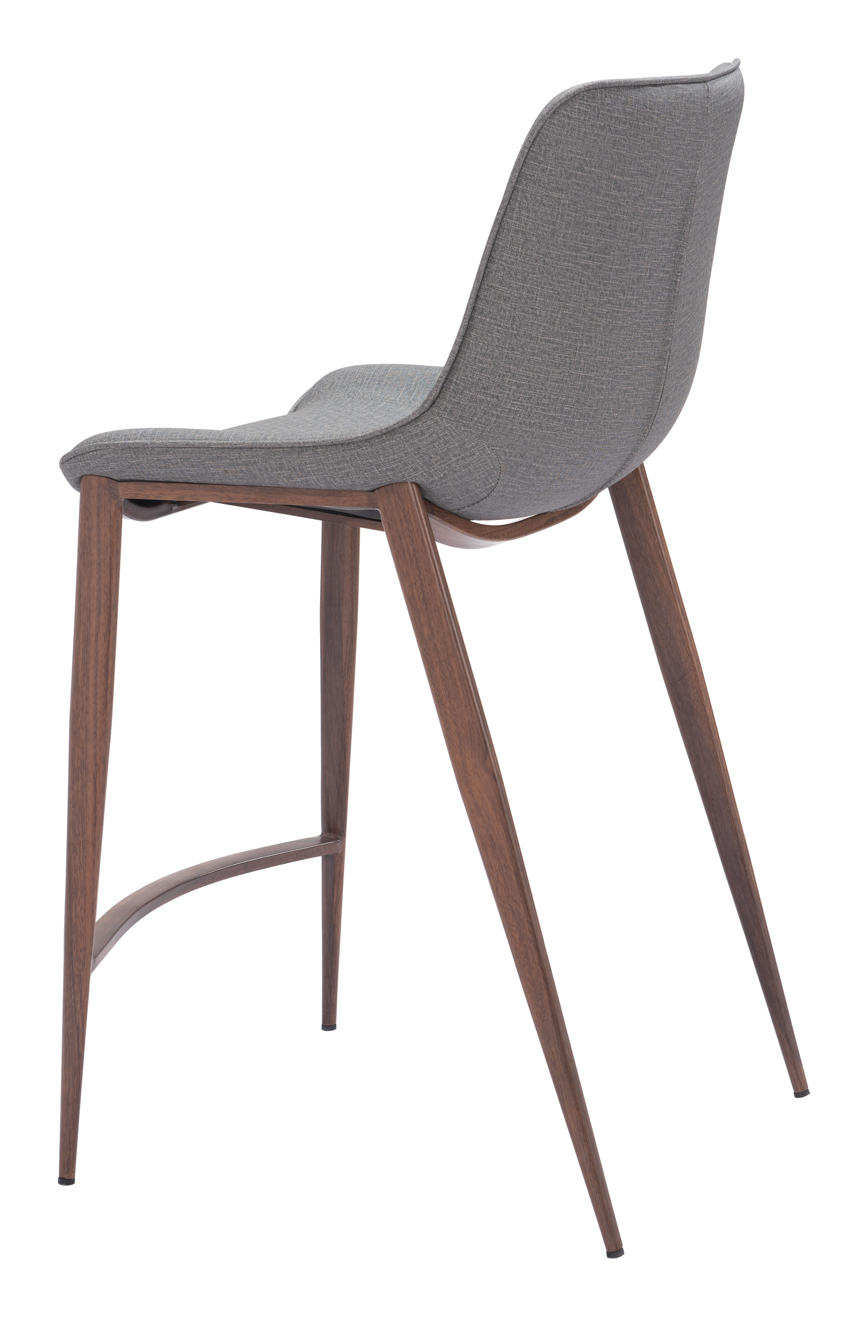 Magnus Counter Stool (Set of 2) Slate Gray & Walnut product image