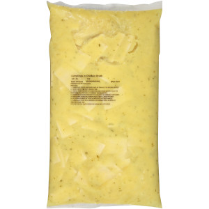 QUALITY CHEF Dumplings & Chicken Broth, 8 lb. Frozen Bag (Pack of 4) image