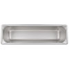 Half-long-size 6-inch-deep Super Pan 3® stainless steel steam table pan