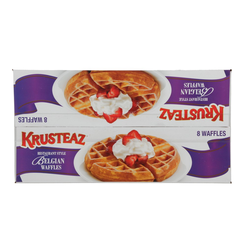 KRUSTEAZ Belgian Waffle 5 oz. / 1/ 8 Ct. Conagra Foodservice