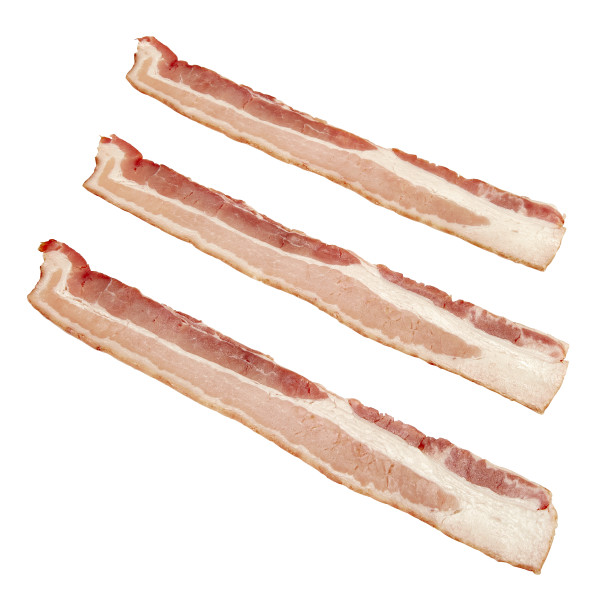 OLD SMOKEHOUSE(r) Bacon, Applewood, 18/22 slice, 2/10 lb . C1C0 - Front Center Out of Package (Hi Res)