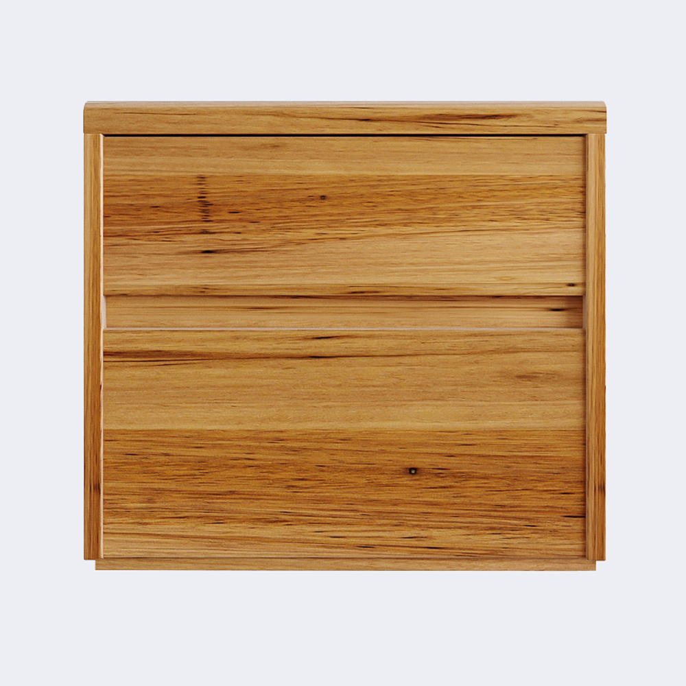 Product image of the  Soho Bedside Table (2 Drawer), Light Ash from Forty Winks