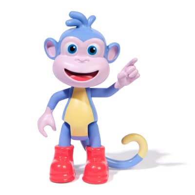 Dora, Figurine Babouche de 7,6 cm avec tête et bras mobiles, jouets pour filles et garçons, à partir de 3 ans