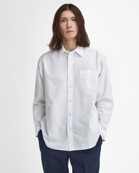 Camicia Oxford oversize a maniche lunghe Dunand