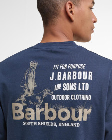 T-shirt con stampa a maniche lunghe Pointer 