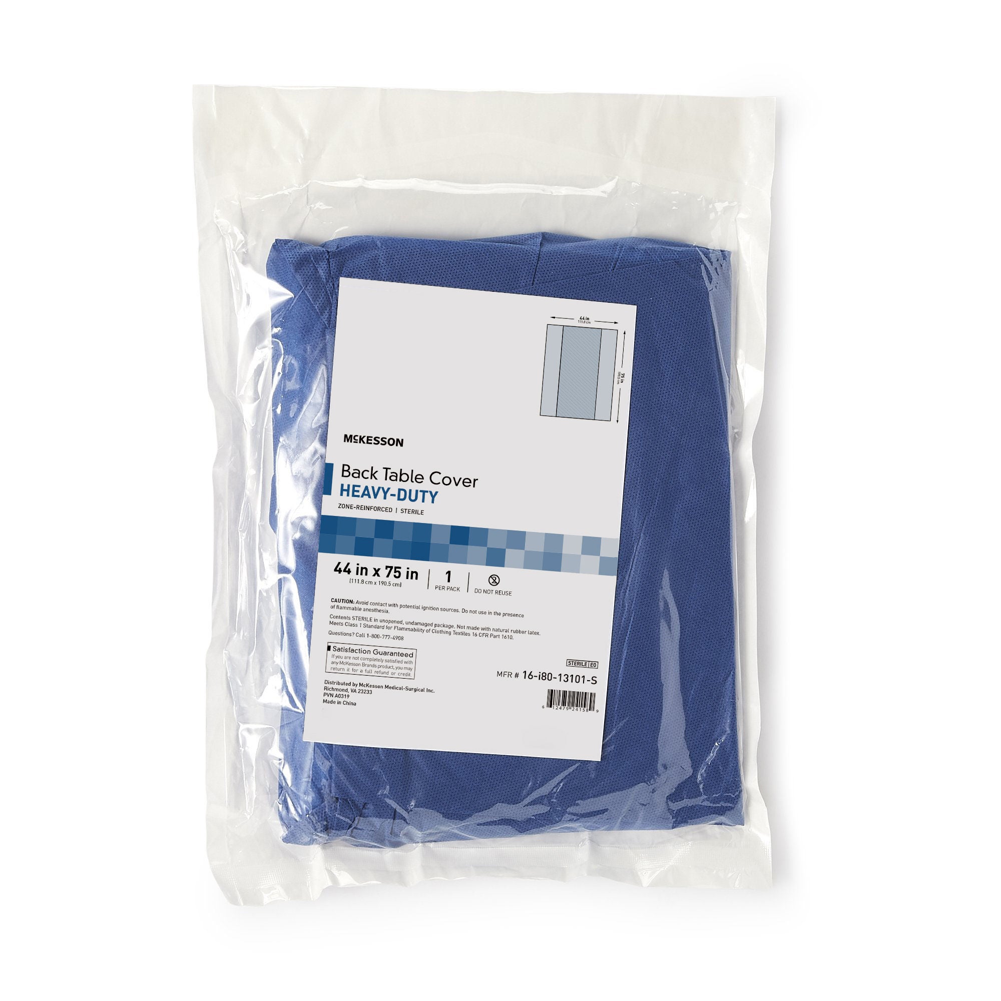 McKesson Table Drape, 44 x 75 Inch