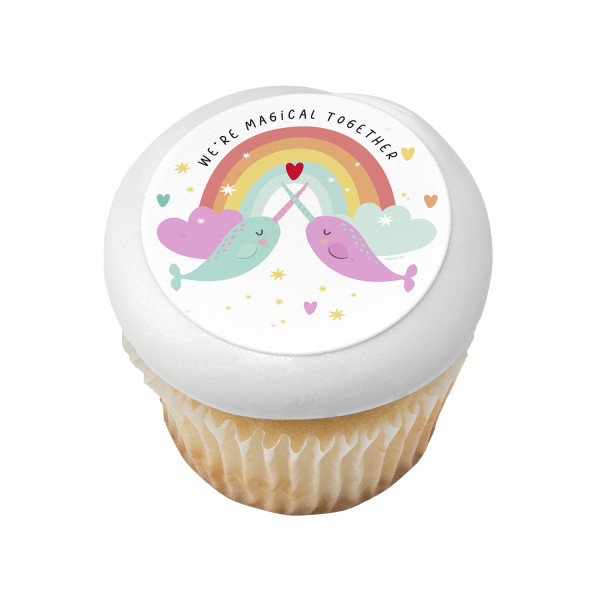 We're Magical Together PhotoCake® Edible Image®