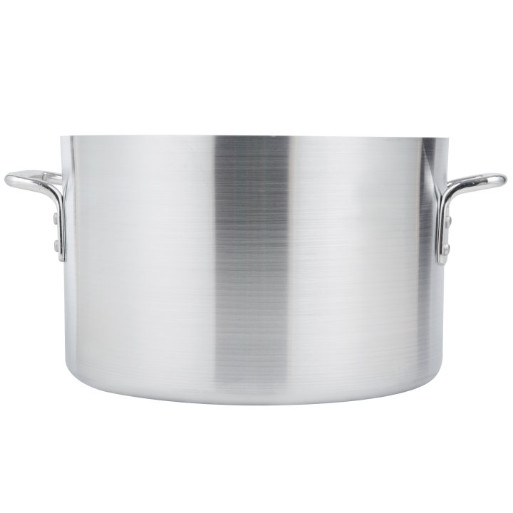 14-quart Arkadia™ aluminum sauce pot in natural finish