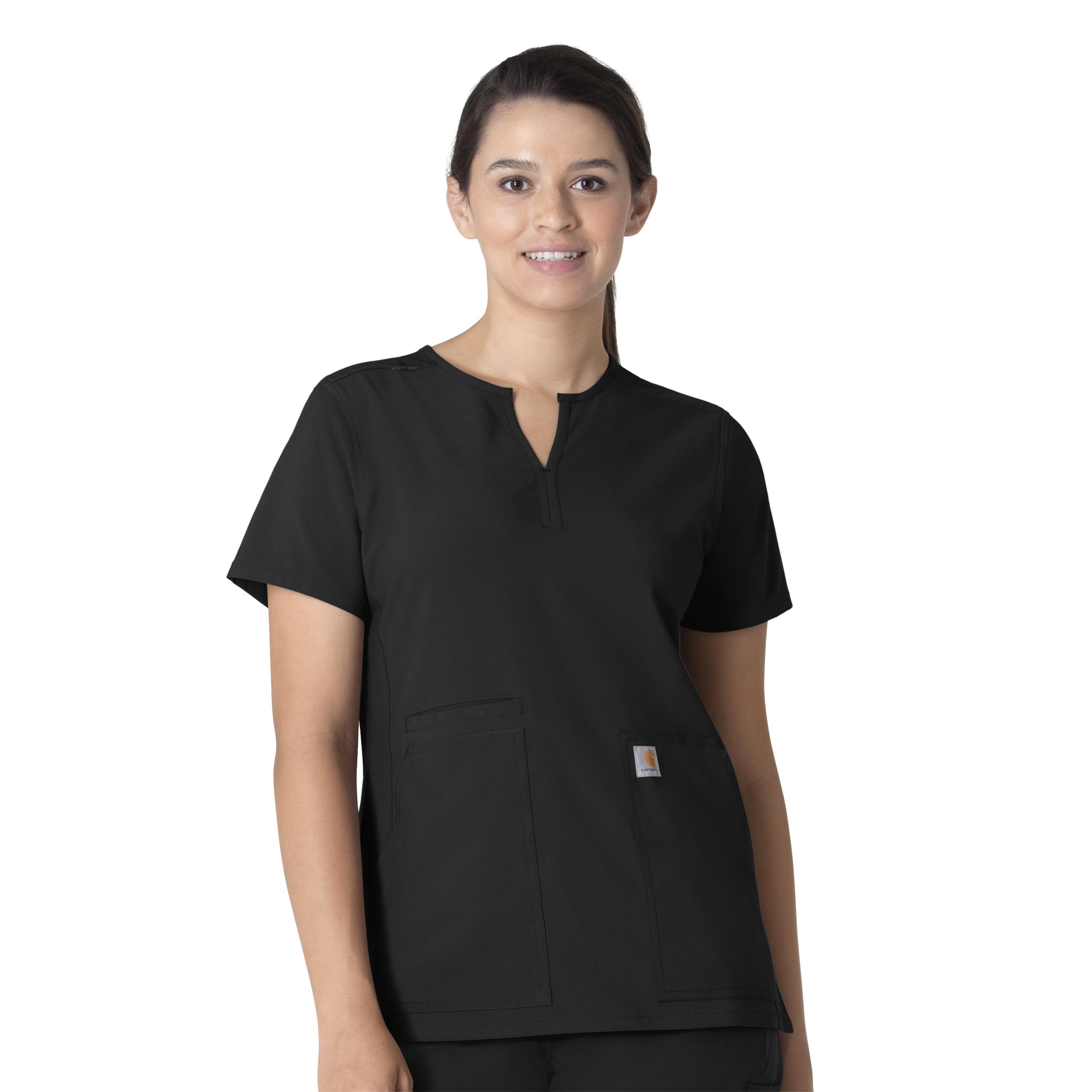 Buy Carhartt Force Essentials Womens Notch Neck Tunic Scrub Top