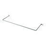 Lacer Bar Horizontal 0.4 in. H 6 in. D 19 in. W Black 10 pc.