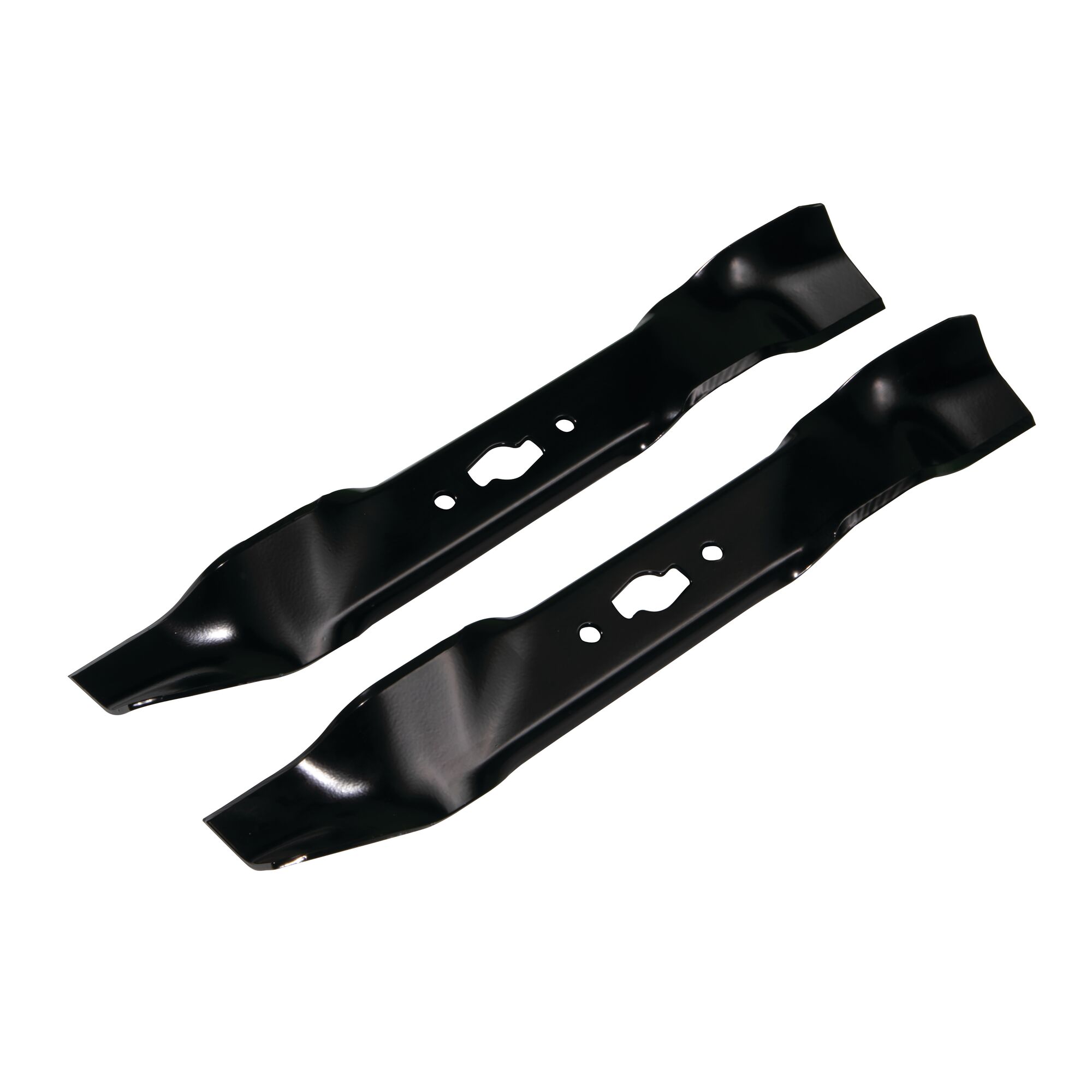 Right profile of 36 Inch Mulching Bagging and Side Discharging Blade Set.