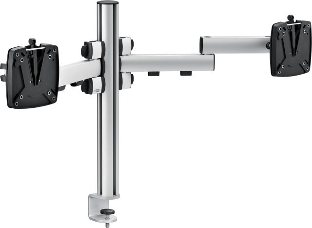 Novus TSS Duo is designed for easy alignment of two monitors for comfortable side-by-side viewing.