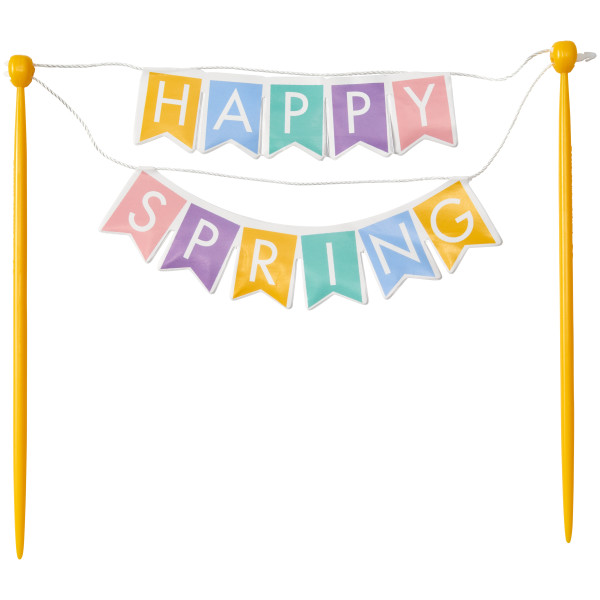 Happy Spring Banner Layon