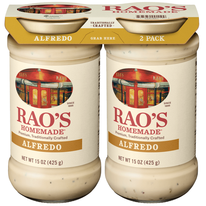Alfredo Sauce, 15 oz - Right angle Image