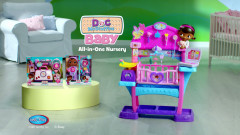 Doc McStuffins Baby All-in-One Nursery, Officially Licensed Kids Toys for Ages 3 Up, Gifts and Presents - image 2 of 3