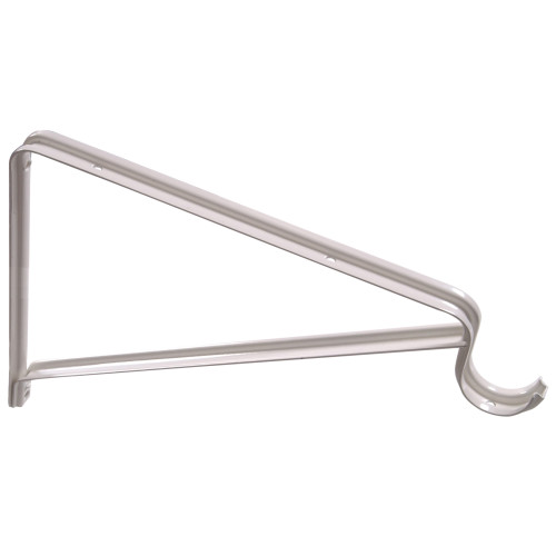 Shelf/Rod Bracket - Removable Brace For Easy Installation