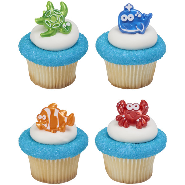 Beach Cuties Cupcake Rings