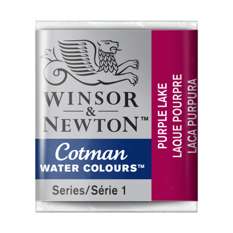 Cotman Watercolor Paint, Half Pan, Purple Lake