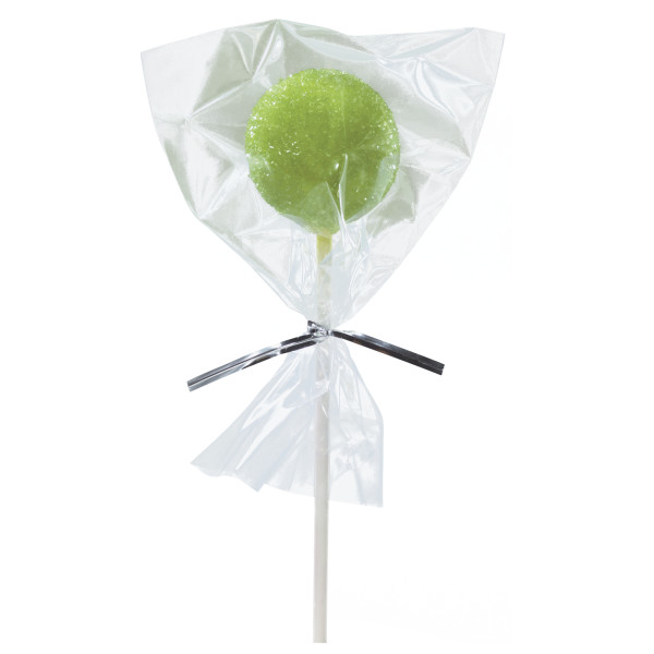Clear Cello Treat Bags with Silver Twist Ties, 4" x 6" Decorating Tools
