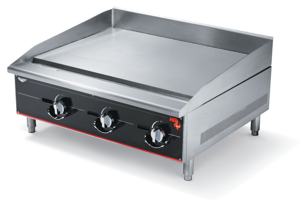 36-inch Cayenne® heavy-duty flattop gas griddle with manual controls
