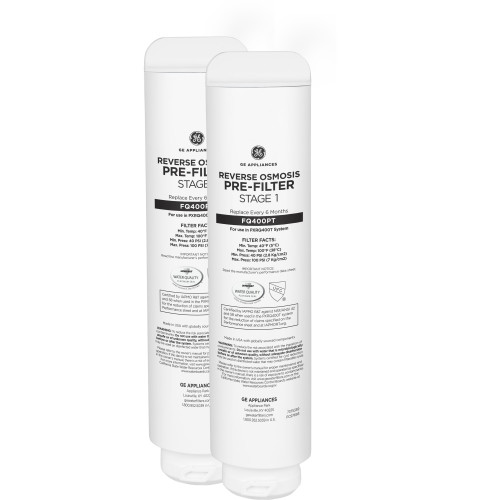 GE REVERSE OSMOSIS UNDER SINK PRE & POST REPLACEMENT FILTER SET