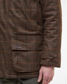Beaconsfield Wool Jacket Burnhill Brown Check